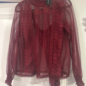 Camisol with sleeves